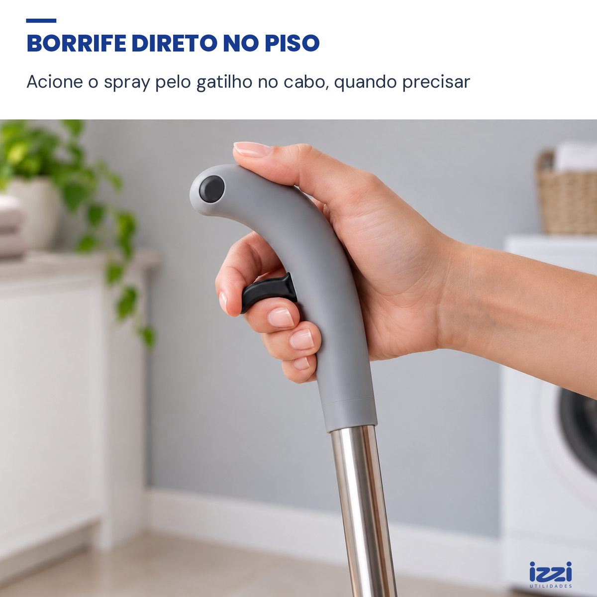 Mop Spray 360° com Reservatório de 350 ml