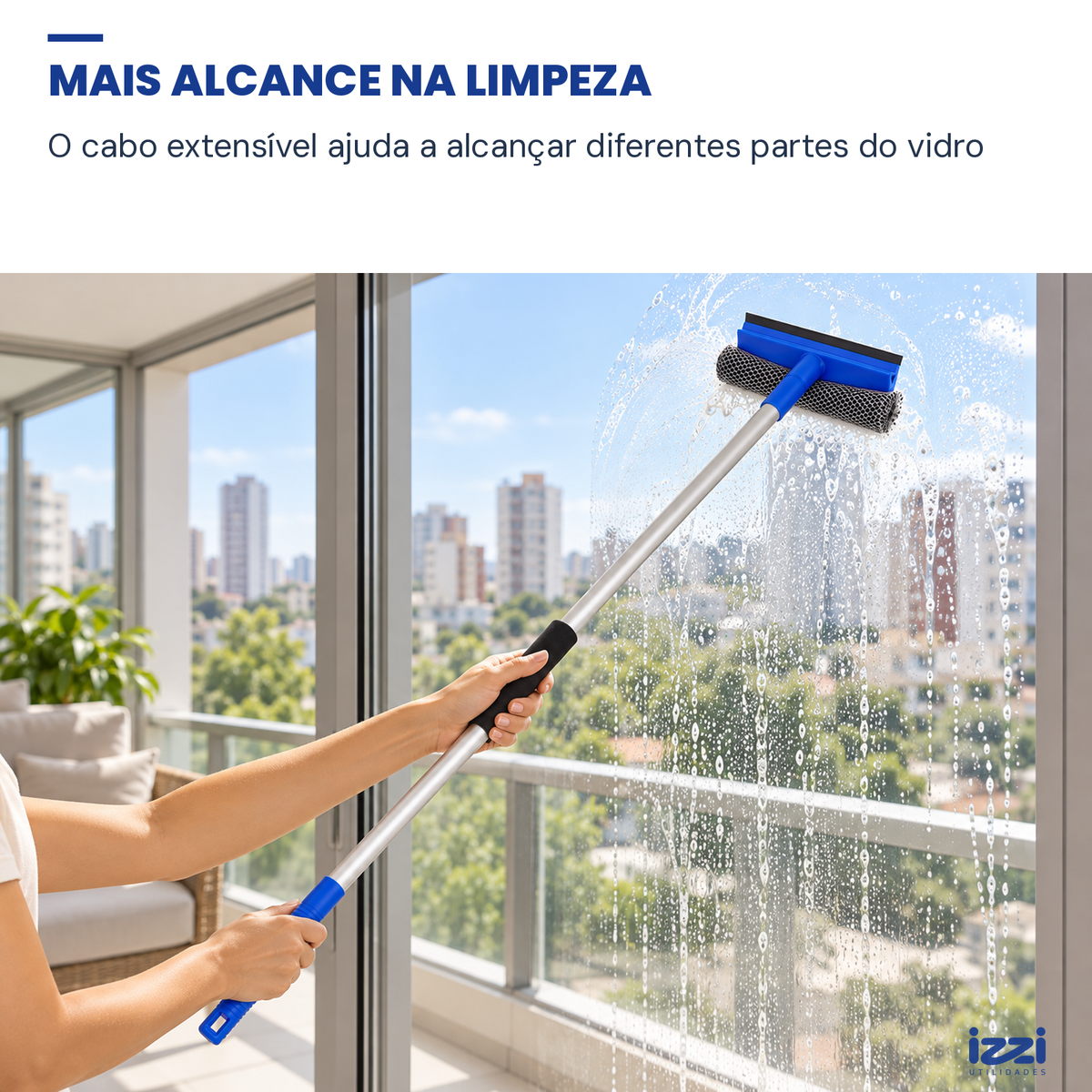 MOP Limpa Vidro Cabo Extensivo