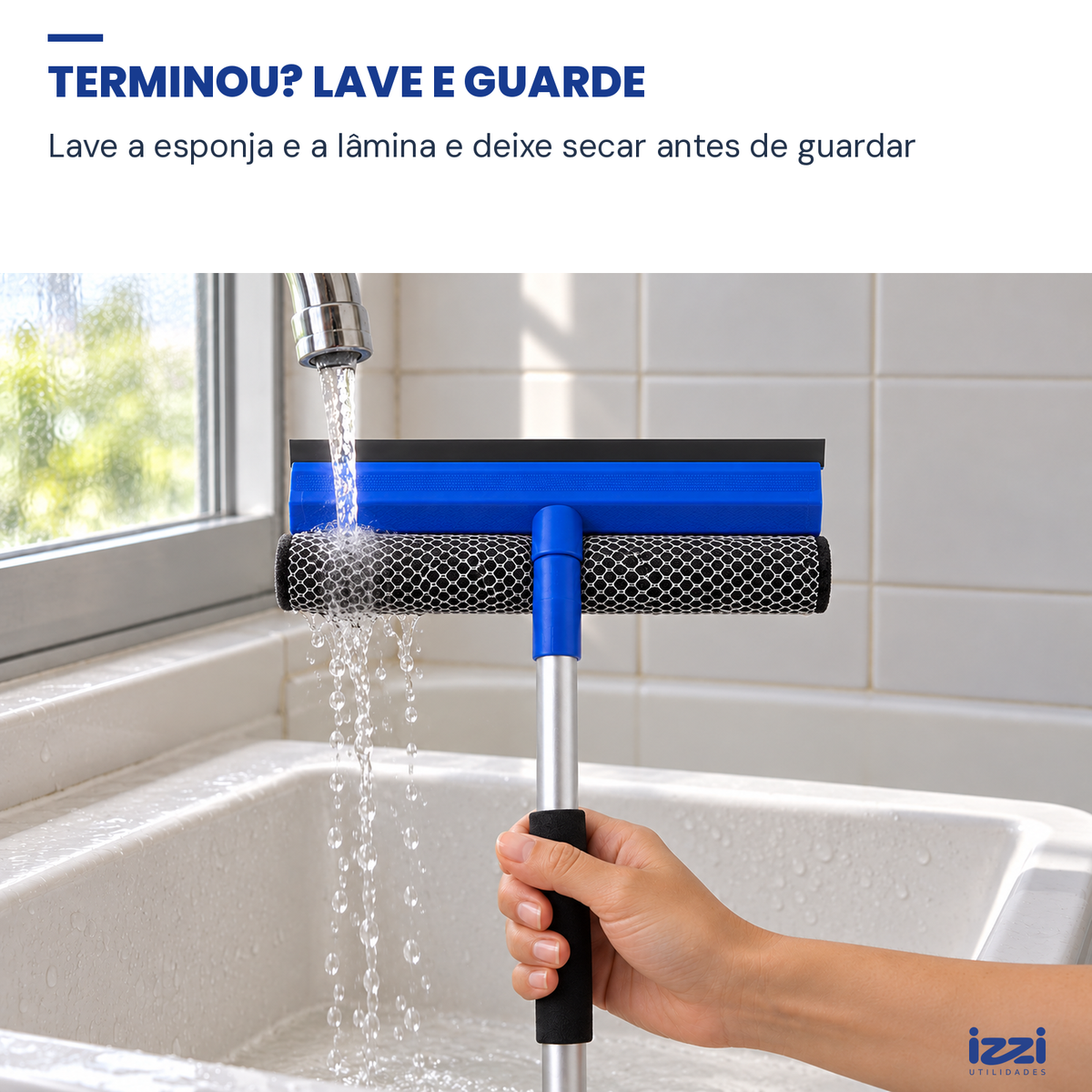 MOP Limpa Vidro Cabo Extensivo
